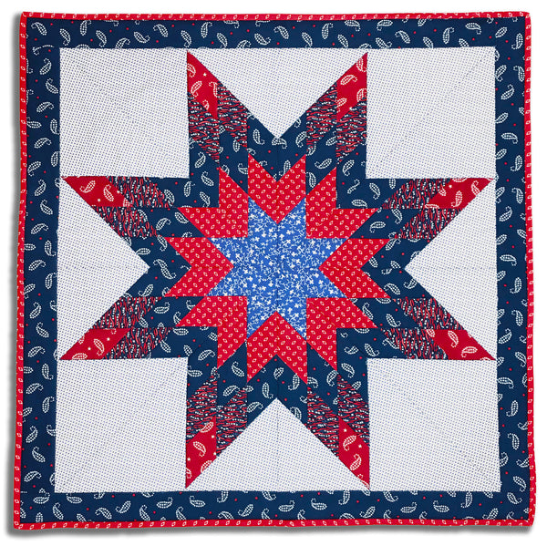 Andover Lone Star Wall Hanging Kit - Includes Pre-cut Strips - Americana
