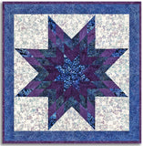 Hoffman Batiks Lone Star Pre-Cut Wall Hanging Kit - Dragonflies At Dusk