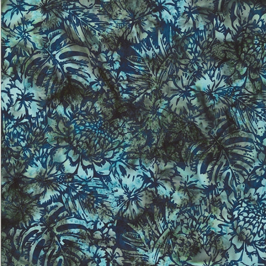 Hoffman McKenna Ryan Congo Bay Batiks MR38 19 Navy By The Yard