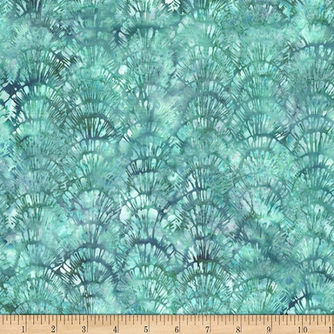 Hoffman McKenna Ryan Jelly Fish Batiks MR47 226 Seaholly By The Yard