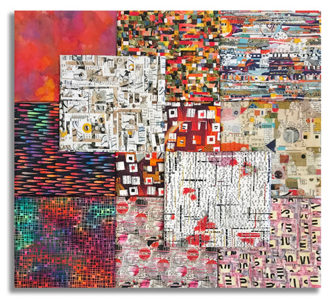 Matt's Blank Quilting Digital Pre-Cut 11 Piece Fat Quarter Bundle - Spread The Word