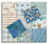 Matt's Pre-Cut 11 Piece Fat Quarter Bundle - P&B Textiles - Sea Whispers