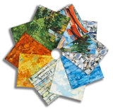 Matt's Northcott Pre-Cut 10 Piece Fat Quarter Bundle - Canoe Lake