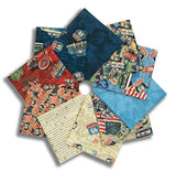 Matt's Northcott Pre-Cut 10 Piece Fat Quarter Bundle - Historic Route 66