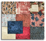 Matt's Northcott Digital Pre-Cut 10 Piece Fat Quarter Bundle - America 250