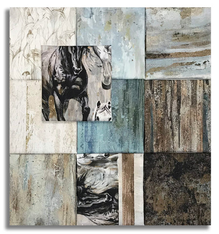 Matt's Northcott Pre-Cut 10 Piece Fat Quarter Bundle - Shadow & Light