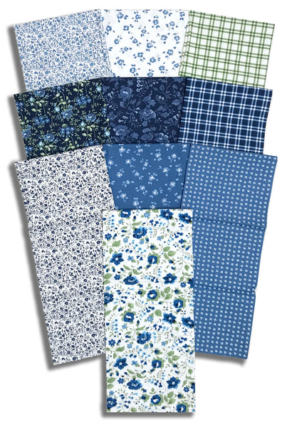 Matt's Moda Pre-Cut 10 Piece Half Yard Bundle - Blueprint #4