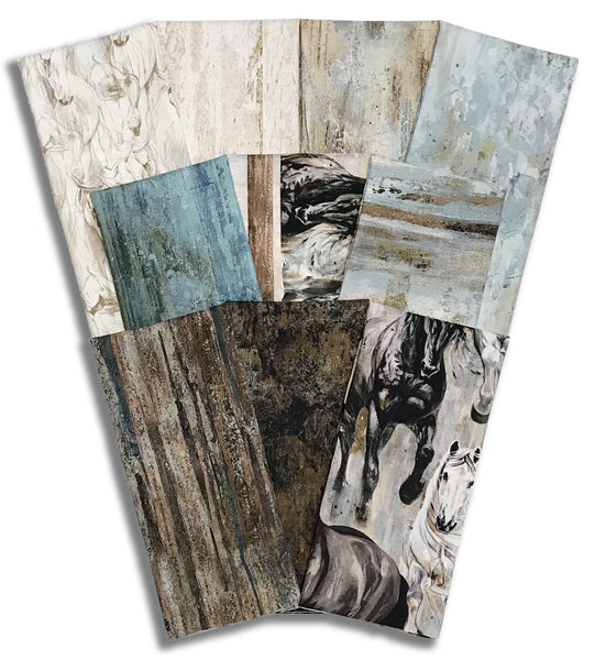 Matt's Northcott Pre-Cut 10 Piece Half Yard Bundle - Shadow & Light