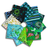 Matt's Free Spirit Pre-Cut 11 Piece Fat Quarter Bundle - Radiant Grove