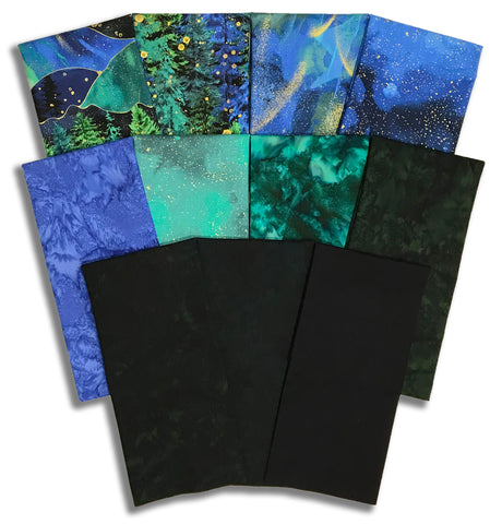 Matt's Timeless Treasures Pre-Cut 11 Piece Half Yard Bundle - Endless Sky
