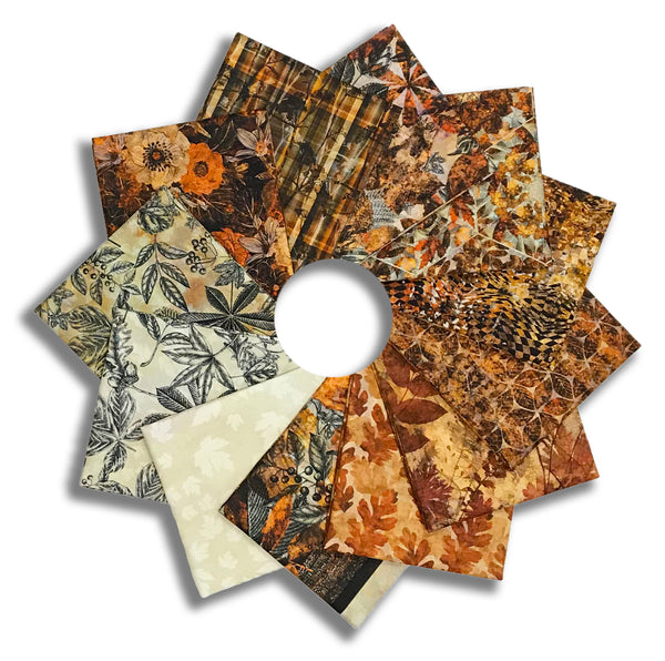 Matt's In The Beginning Pre-Cut 12 Piece Fat Quarter Bundle - Autumn Elegance