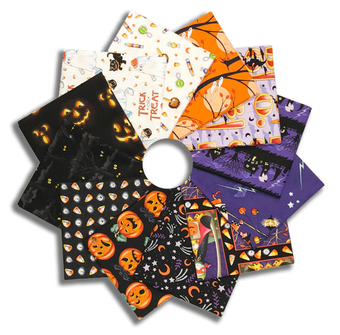 Matt's Pre-Cut 12 Piece Fat Quarter Bundle - Moonlit Mischief