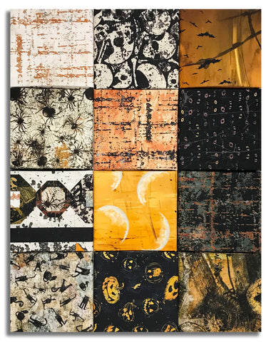 Matt's Pre-Cut Studio E 12 Piece Fat Quarter Bundle - Scary Spice