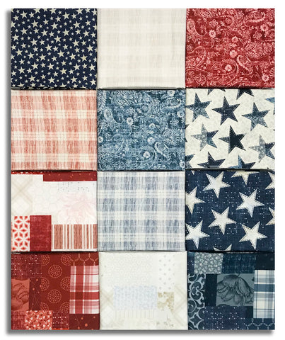 Matt's Studio E Pre-Cut 12 Piece Fat Quarter Bundle - Pieces Of America