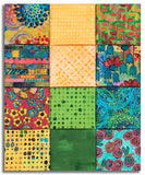Matt's Free Spirit Pre-Cut 12 Piece Fat Quarter Bundle - Dragonfly Dance