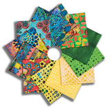 Matt's Free Spirit Pre-Cut 12 Piece Fat Quarter Bundle - Dragonfly Dance
