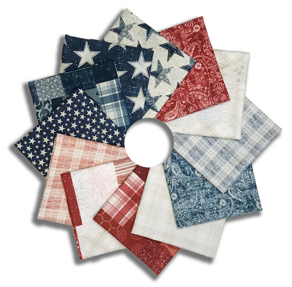 Matt's Studio E Pre-Cut 12 Piece Fat Quarter Bundle - Pieces Of America