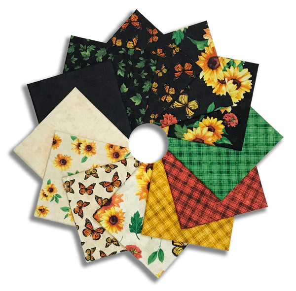 Matt's Wilmington Pre-Cut 12 Piece Fat Quarter Bundle - Sunshine Whispers