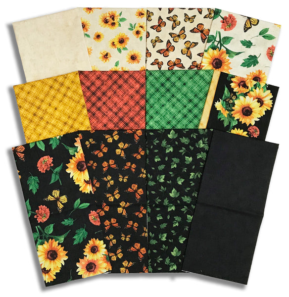 Matt's Wilmington Pre-Cut 12 Piece Half Yard Bundle - Sunshine Whispers