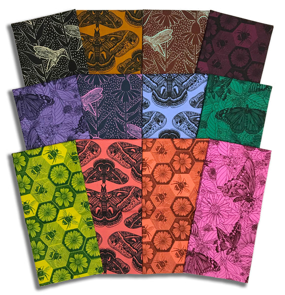 Matt's Northcott Pre-Cut 12 Piece Half Yard Bundle - Indelible Ink