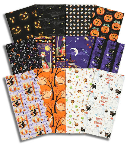 Matt's Pre-Cut 12 Piece Half Yard Bundle - Moonlit Mischief
