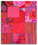 Matt's Pre-Cut Kaffe Fassett 13 Piece Fat Quarter Bundle - Lipstick