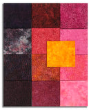Matt's Pre-Cut 13 Piece Fat Quarter Bundle - Hoffman Bali Chops 885 - Pinks, Reds & Purples