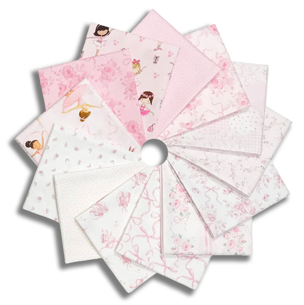 Matt's Timeless Treasures Pre-Cut 13 Piece Fat Quarter Bundle - Tiny Dancer