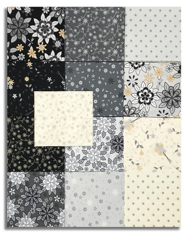 Matt's Wilmington Pre-Cut 13 Piece Fat Quarter Bundle - Cottage Reverie