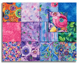 Matt's Timeless Treasures Pre-Cut 13 Piece Fat Quarter Bundle - On The Brightside