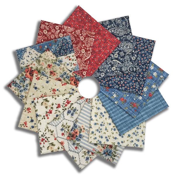 Matt's Northcott Digital Pre-Cut 13 Piece Fat Quarter Bundle - Farmhouse Sampler