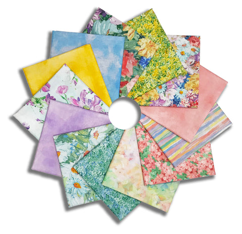 Matt's Timeless Treasures Pre-Cut 13 Piece Fat Quarter Bundle - Impression