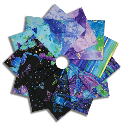 Matt's Timeless Treasures Pre-Cut 13 Piece Fat Quarter Bundle - Evening Glow
