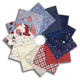 Matt's Wilmington Pre-Cut 13 Piece Fat Quarter Bundle - Founding Glory