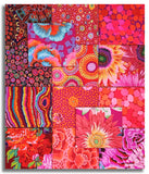 Matt's Pre-Cut Kaffe Fassett 14 Piece Fat Quarter Bundle - Magenta