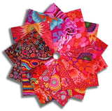 Matt's Pre-Cut Kaffe Fassett 14 Piece Fat Quarter Bundle - Magenta
