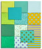 Matt's Pre-Cut 14 Piece Fat Quarter Bundle - Tula's True Colors - Myrtle