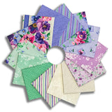 Matt's Wilmington Pre-Cut 14 Piece Fat Quarter Bundle - Pansy Fields