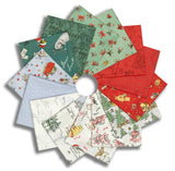 Matt's Pre-Cut Studio E 14 Piece Fat Quarter Bundle - Christmas At Pooh Corner