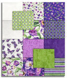 Matt's Northcott Digital Pre-Cut 14 Piece Fat Quarter Bundle - Tulip Garden