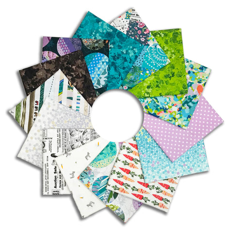 Matt's Studio E Pre-Cut 14 Piece Fat Quarter Bundle - Neighborhood Association