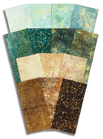 Matt's Northcott Pre-Cut 14 Piece Half Yard Bundle - Stonehenge Valencia