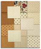 Matt's Pre-Cut Moda Kansas Troubles 15 Piece Fat Quarter Bundle - Wheatland - Light