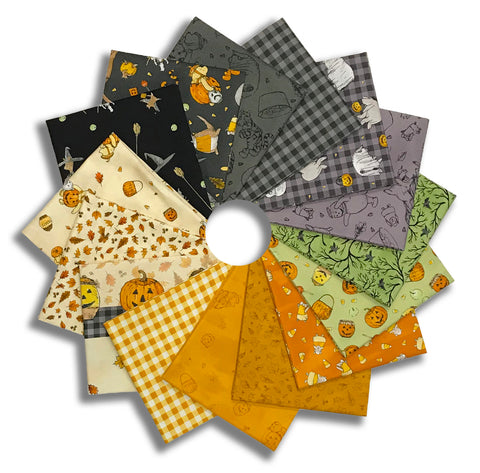 Matt's Pre-Cut Studio E 15 Piece Fat Quarter Bundle - Haunted Acre Wood
