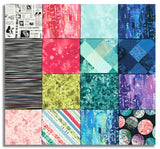 Matt's Pre-Cut Studio E 16 Piece Fat Quarter Bundle - Meow Mix