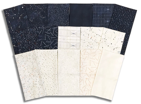 Matt's Pre-Cut Moda 16 Piece Half Yard Bundle - Data