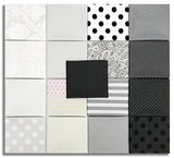 Matt's Pre-Cut 17 Piece Fat Quarter Bundle - Tula's True Colors - Whisper