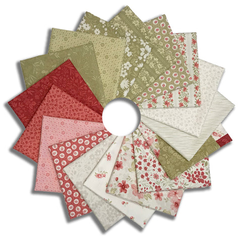 Matt's Studio E Pre-Cut 17 Piece Fat Quarter Bundle - Elizabeth