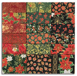 Beads BUNDLE Quilt Kit - Includes Jordan Christmas Blossom Pre-cut Fat Eighths