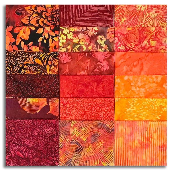 Matt's Hoffman Pre-Cut 18 Piece Fat Eighth Bundle - Sunset Hour